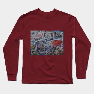 Italian stamps - 1 Long Sleeve T-Shirt